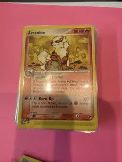 LOT OF 35 VINTAGE 90S-2000S POKEMON CARDS: ARCANINE, PELIPPER, TRAINERS, ETC - Image 3