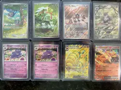 Pokemon Scarlett & Violet 151 Mix Card Lot - 8 Cards (illustration Rare, & More) - Image 1