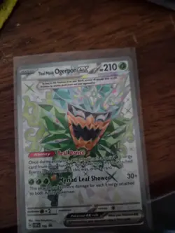 Teal Mask Ogerpon ex 166 Sv: Scarlet & Violet Promo Cards Holo - Image 1