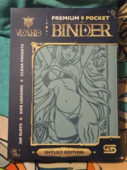 VCard Collectors Binder: Shylily 9 Pocket No Ring Binder Holds 360 Cards - Image 4
