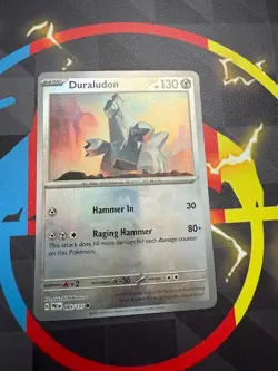Duraludon (Master Ball Pattern) SV: Prismatic Evolutions 069/131 Pokemon Card - Image 1