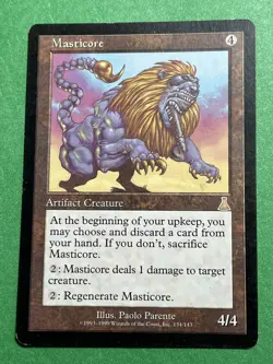 **Masticore** Urza's Destiny Magic the Gathering, MTG -Moderately Play- (MP) - Image 2