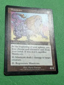 **Masticore** Urza's Destiny Magic the Gathering, MTG -Moderately Play- (MP) - Image 4