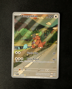 Pokemon Card TCG - Kangaskhan 204/182 Destined Rivals - Illustration Rare - NM ⭐ - Image 1