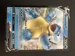 Pokemon Cards Blastoise V SWSH101 SWSH Black Star Promo NM - Image 1