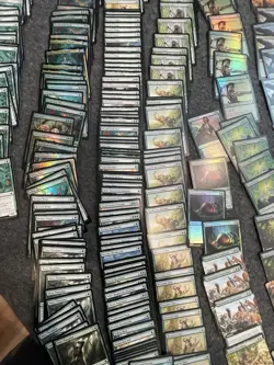MTG Foundations 400+ Lot Forest Mostly All Foils special and promo cards - Image 3