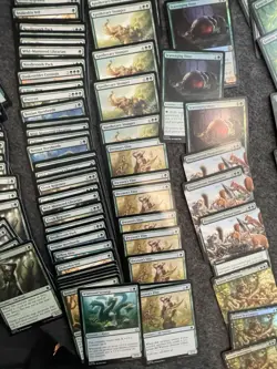 MTG Foundations 400+ Lot Forest Mostly All Foils special and promo cards - Image 4