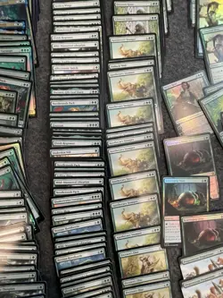 MTG Foundations 400+ Lot Forest Mostly All Foils special and promo cards - Image 5