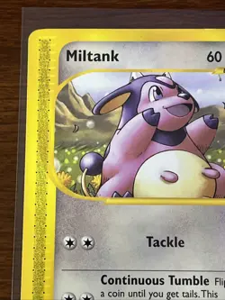 Pokemon Miltank Aquapolis Common Regular English Card 60 HP 94/147 2002 - Image 3