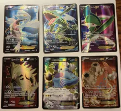 Full Art EX Pokemon card collection. - Image 1