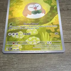 Pokemon TCG Perfect Order Rowlet 090 /088 Holo Illustration Rare Card - Image 2