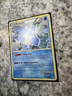 Blastoise Cracked Ice Holo 013/095 Deck Exclusive Pokemon Card HGSS - Image 2