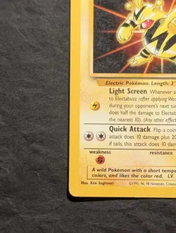 Pokemon Card Electabuzz 2 Promo Black Star ENG Good conditions - Image 5