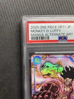 One Piece Card Luffy Gear 4 Comickomipara PSA10 - Image 2