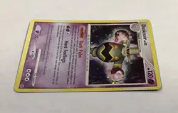 Pokemon DUSKNOIR Card 2/130 Rare Holo Diamond & Pearl Holo Bleed LP Error TCG - Image 3