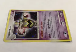 Pokemon DUSKNOIR Card 2/130 Rare Holo Diamond & Pearl Holo Bleed LP Error TCG - Image 4