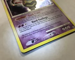 Pokemon DUSKNOIR Card 2/130 Rare Holo Diamond & Pearl Holo Bleed LP Error TCG - Image 5