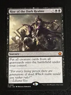 MTG Foundations Rise of the Dark Realms 0183 NM Mythic - Image 1