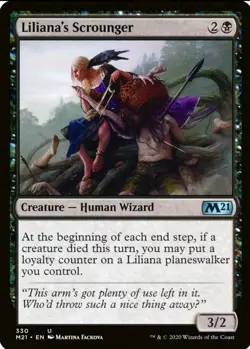 X 1 Liliana's Scrounger NM-M M21 330 MTG Magic The Gathering - Image 1