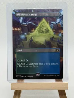 Willowrush Verge (Borderless) - R375 - MTG - Aetherdrift (DFT)!!!!!!! - Image 1