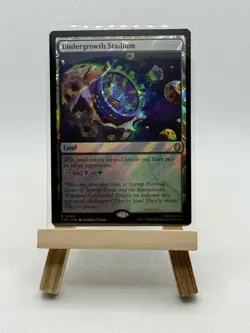 MTG Undergrowth Stadium SURGE FOIL #0080 TMNT Rare NM Near Mint Magic - Image 1