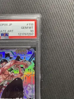 One Piece Card Zoro Comicsuper PSA10 - Image 3