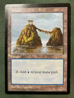 1x Island Blue Pack (Eggleton) Promo MTG Magic The Gathering APAC - Image 1
