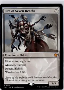 Sire of Seven Deaths Foundations Regular NM M 0001 - Image 1