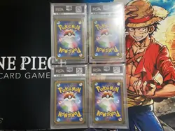 PSA10 Consecutive Pokemon Card Eevee Evolution Chr 4 Set - Image 2