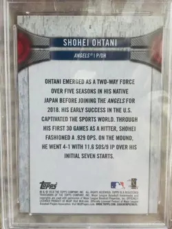 Otani Shohei Ohtani Rc Rookie Card PSA10 - Image 4