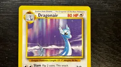 Pokemon TCG - ENGLISH BASE SET UNLIMITED DRAGONAIR RARE Card 18/102 LP MP - Image 2