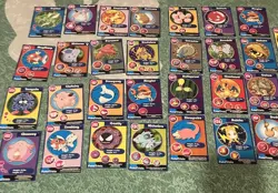 Bundle Of More Than 30 Cards 1999 Burger King Pokemon Master Trainer - Image 1