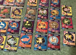 Bundle Of More Than 30 Cards 1999 Burger King Pokemon Master Trainer - Image 2