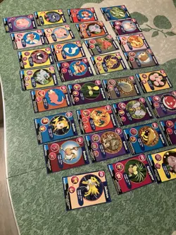 Bundle Of More Than 30 Cards 1999 Burger King Pokemon Master Trainer - Image 3
