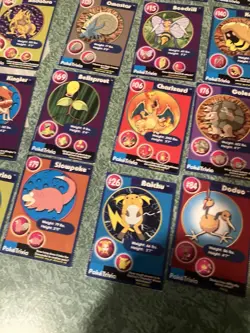 Bundle Of More Than 30 Cards 1999 Burger King Pokemon Master Trainer - Image 5
