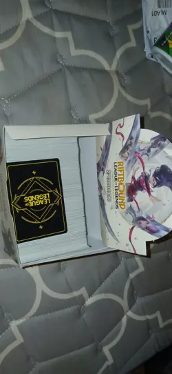 Riftbound League Of Legends Trading Card Game Lot Box Filled With Nm Cards - Image 1