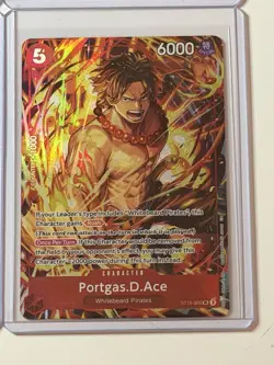 Portgas.D.Ace ST15-005 Illustration Box Vol. 5 Promo 4 Card Play Set Lot - Image 5