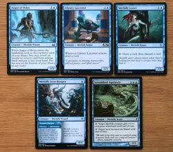 Set of 10 Pauper Legal Merfolk Creatures *NM* (Magic MTG) Stonybrook Banneret - Image 2