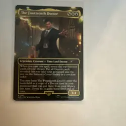 Wizards The Fourteenth Doctor 1583 Secret Lair Legendary Creature Blue Green Re… - Image 1