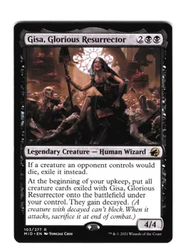 Innistrad: Midnight Hunt #103 Gisa, Glorious Resurrector - Image 1