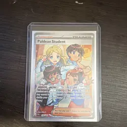 Pokemon Paldean Student 230/091 SV: Paldean Fates Trainer Ultra Rare Holo - Image 1