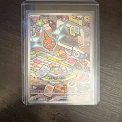 Pokemon Rotom 197/182 Sv10: Destined Rivals Illustration Rare Holo Basic 60 HP - Image 1