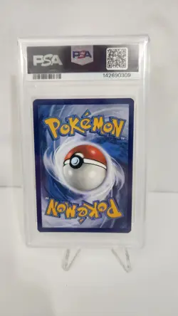 Pokemon TCG Reshiram & Zekrom GX (Full Art) SM Cosmic Eclipse 222 /236 NM PSA 8 - Image 2