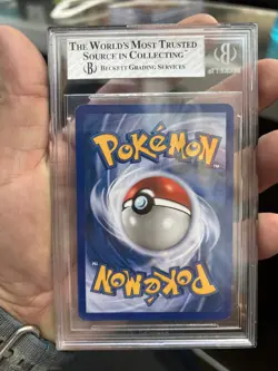 Pokemon Blastoise Holo Bleed BGS 8 Diamond & Pearl Secret Wonders 2/132 Rare - Image 2