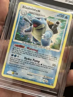 Pokemon Blastoise Holo Bleed BGS 8 Diamond & Pearl Secret Wonders 2/132 Rare - Image 4