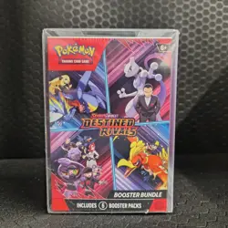 Pokemon Scarlet & Violet Destined Rivals Booster Bundle Box Sealed w/ Protector - Image 1