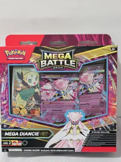 Pokemon TCG Mega Battle Deck Mega Diancie EX Meloetta - Image 1