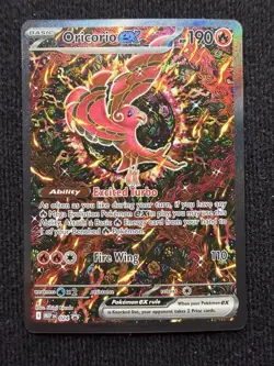Pokemon TCG MEP EN Promo - Oricorio ex #24 Full Art Holo Foil NM - Image 1
