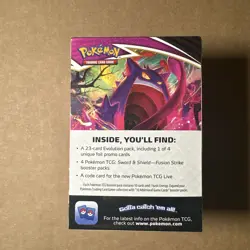 Pokemon TCG Fusion Strike Build and Battle Box Sealed - Image 3