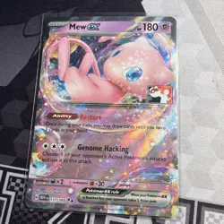 Pokemon Mew EX TCG 151/165 Play! Prize Pack Series 5 Stamped - Image 1